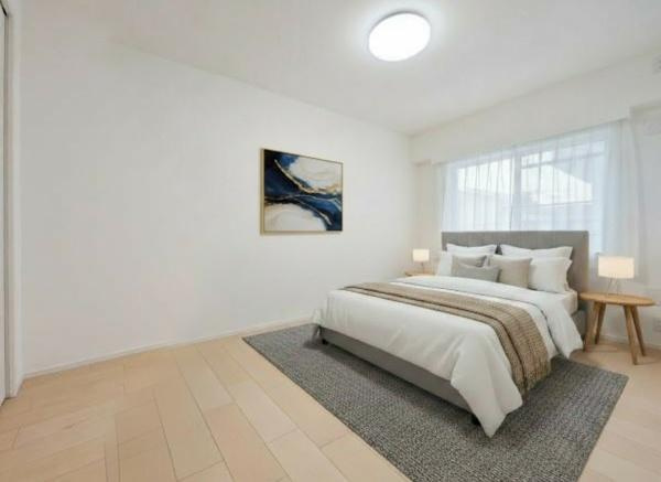 港南台パークホームズの洋室|落ち着きのある洋室です！
休日はこちらでおくつろぎ下さい♪
※家具等はCGでの参考レイアウトです。