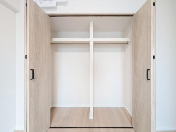 第３大船パークタウンＧ号棟の収納|クローゼットもあるので収納にも困りません！
荷物が多い方にも安心です。