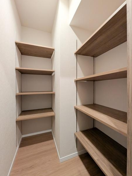 第３大船パークタウンＧ号棟の収納|ファミリークローゼットでスッキリと利用できます！
洋服以外にも収納できるのは嬉しいポイント！