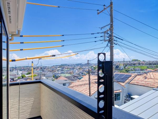 横浜市南区六ツ川２丁目の新築一戸建のその他|バルコニーからの眺望です！
是非一度現地までお越しください。
ご自宅まで送迎も可能です。
