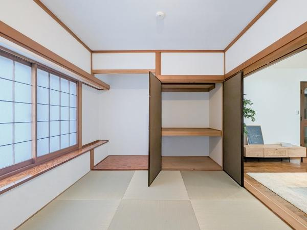 横浜市金沢区富岡西３丁目の中古一戸建の収納|押し入れは来客用の布団や、大きなものを
入れておくときに重宝します！