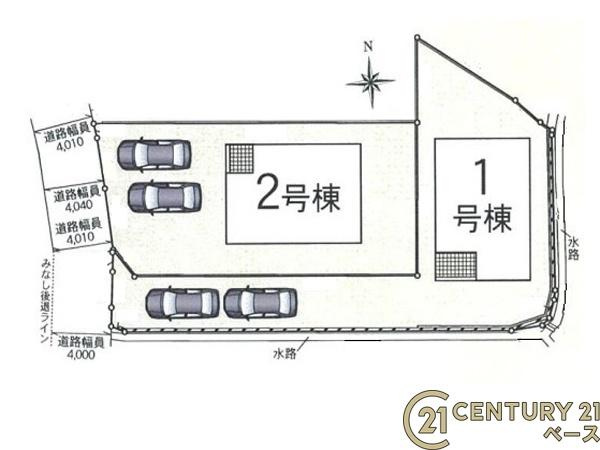 クレイドルガーデン中山町 １号棟 ／新築一戸建の区画図|■こちらの物件は１号棟です！■