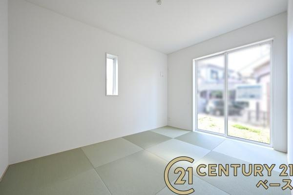 クレイドルガーデン中山町 １号棟 ／新築一戸建の和室|■現地撮影写真■ほっこり落ち着ける和室！客間としてもご利用いただけます！