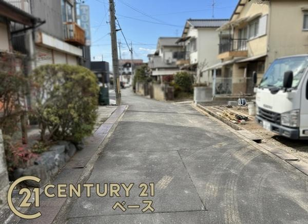 奈良市南京終町４丁目 ／新築一戸建の前面道路含む現地写真|■現地撮影写真■お気軽にお問い合わせください！
