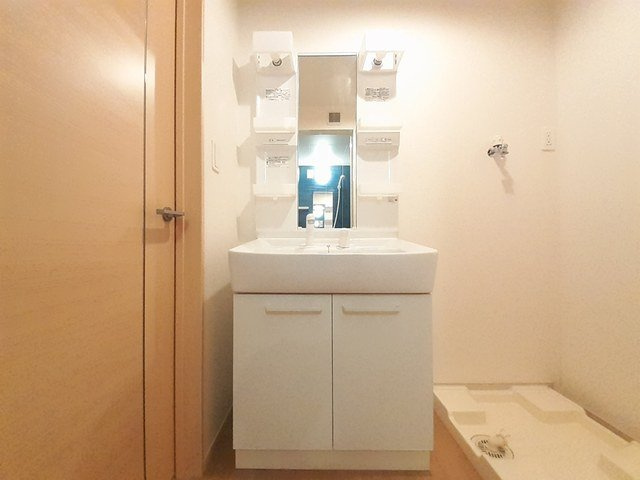 フランシーズの洗面所|広い洗面スペース