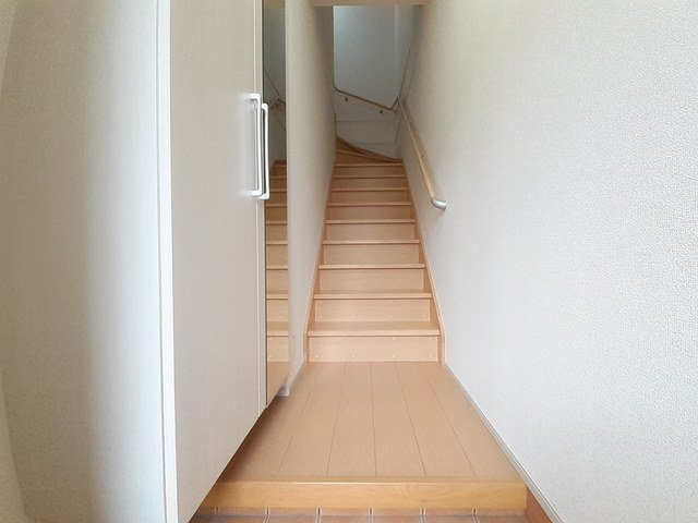 ニューシティ鍋田の玄関|シンプルで使いやすい玄関です