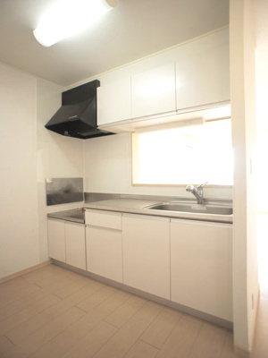 【キッチン】 | プレーザントハウスＦ | 対面キッチンで利便性が良いです♪