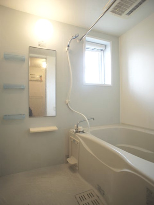 【浴室】 | プレーザントハウスＦ | ゆったり過ごせるお風呂です♪