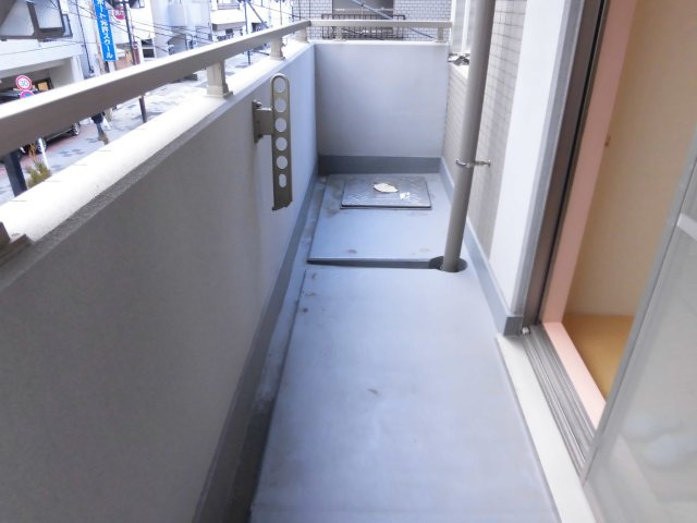 ユーザンコートのバルコニー