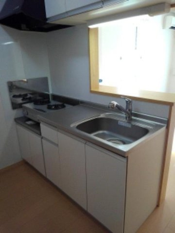 ブルーガーデニアのキッチン