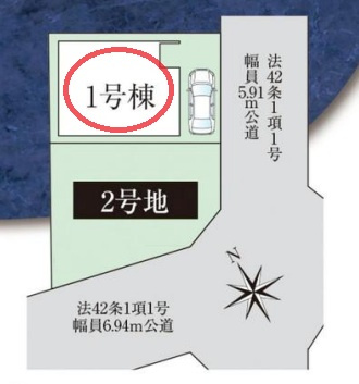 【区画図】 | ファーストタウン伊丹市第１３堀池 | 区画図