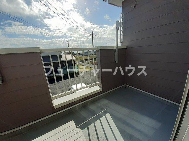 パディー・フィールドのバルコニー