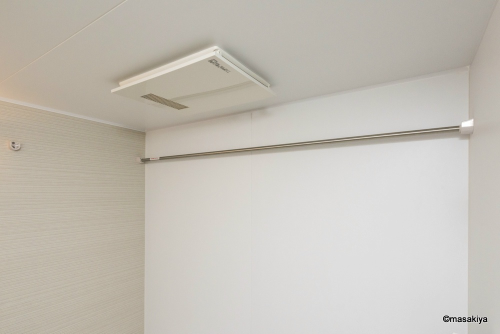 グリーンヒルズＳ・Ｔの浴室|浴室乾燥機付きです。