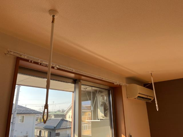 パークサイドヴィラ御里　Ａ棟の設備|室内物干し