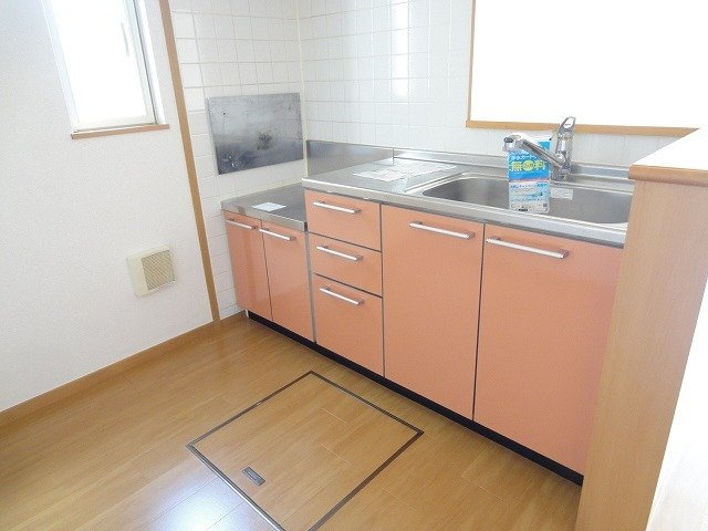 リバーサイドヒルズのキッチン