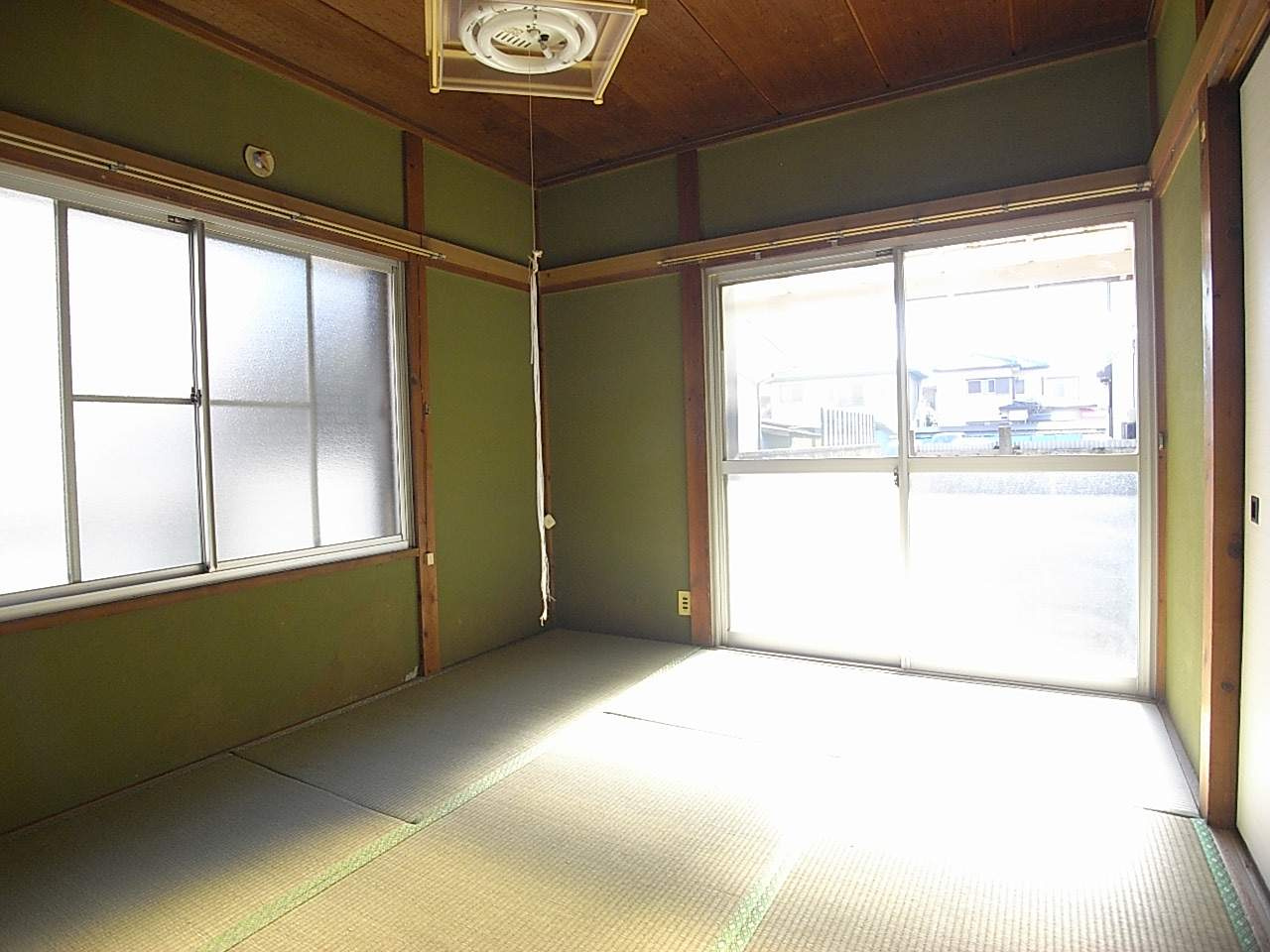 海老沼住宅の和室|1階6帖和室