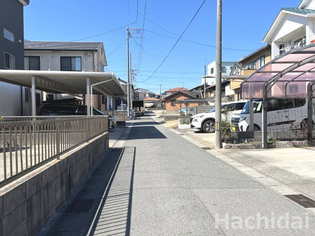 高浜市稗田町第7　新築分譲住宅＜2号棟＞の前面道路含む現地写真|現況写真（2026年3月10日撮影）