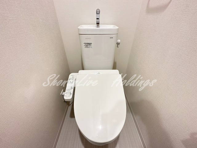 の賃貸マンションのトイレ