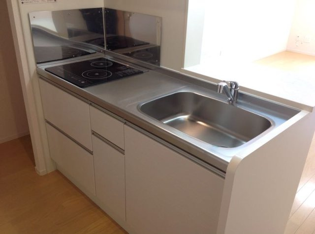 ヴィアロ谷原レジデンスのキッチン|1LDK部屋キッチン