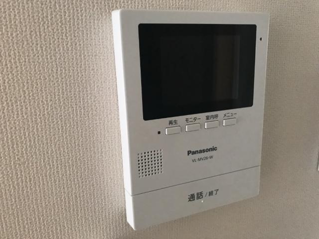 ベル・グラースⅡの内装|カメラ付インターホン