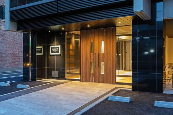 S-RESIDENCE今池arcanaのエントランス