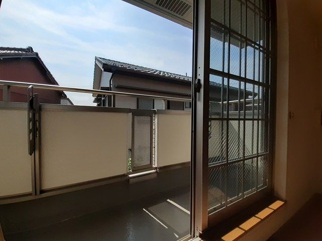 すまいらーくⅣのバルコニー