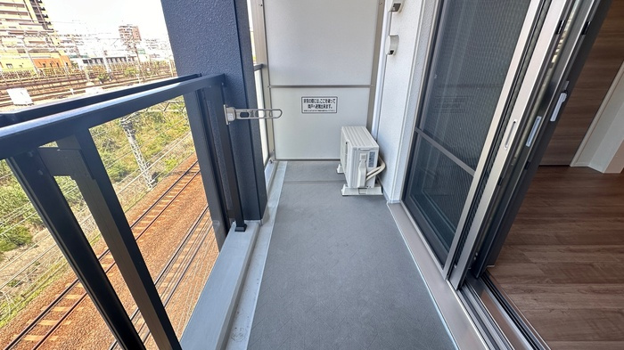 グランアビタシオンノリタケのバルコニー