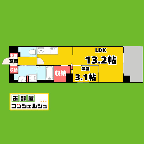 THE　GD　Oneの間取り