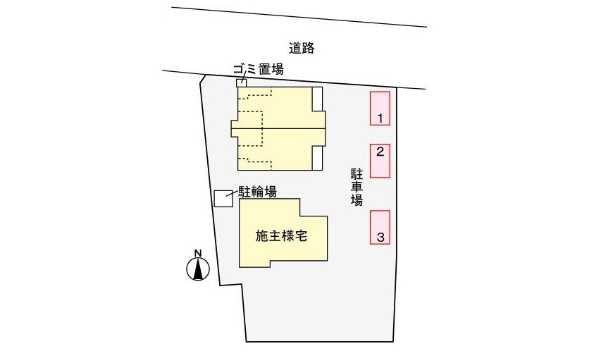 Ｍ．ＰＡＸ（エム．パークス）の駐車場