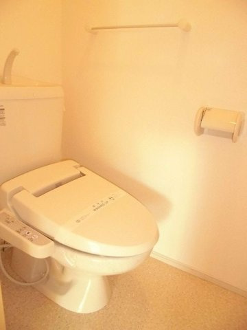 パパグラッチェ　Ｂのトイレ|トイレもきれいです
