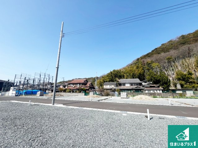 姫路市勝原区山戸　第4期　新築一戸建ての外観パース|周辺は落ち着いた街並みの住宅地！子育てがしやすい住環境です！まだ未完成ですが、現地でしかわからない事もございます。是非一度ご覧ください。