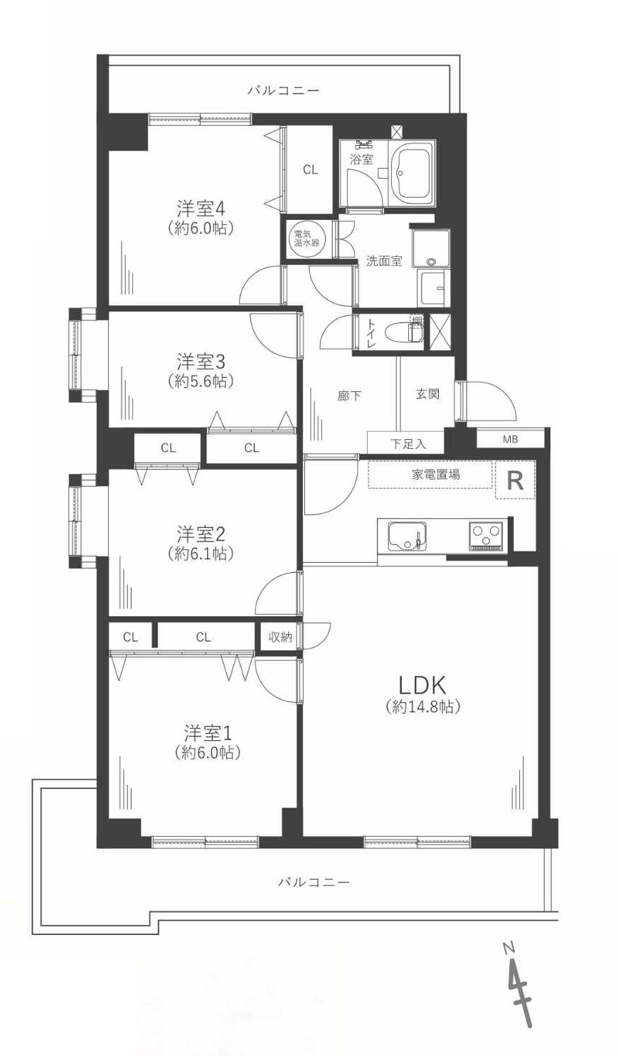 豊津パロス山手町二番館A棟