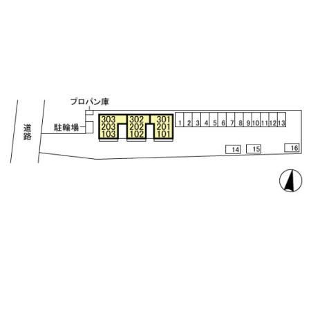 サンモール新堀の区画図|他社様掲載物件もまとめてご紹介、ご案内可能です(^^)/