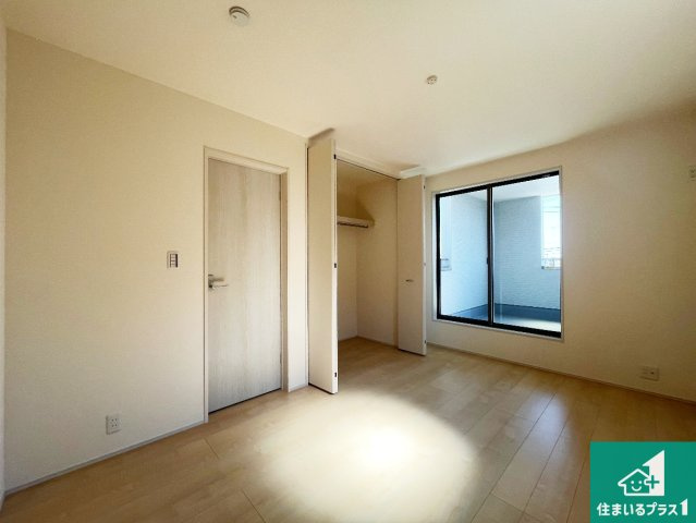 姫路市勝原区山戸　第4期　新築一戸建ての洋室|シンプルな洋室は、自分好みのインテリアが楽しめます♪ご家族とインテリアや家具を選びに行くのは新築購入時の醍醐味の一つです。ぜひお楽しみください♪