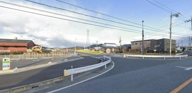 近江八幡市武佐町の事業用地の周辺