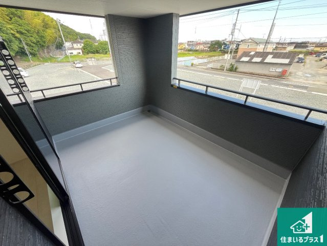 姫路市勝原区山戸　第4期　新築一戸建てのバルコニー|日当たりのよいバルコニー！お部屋が開放的に！