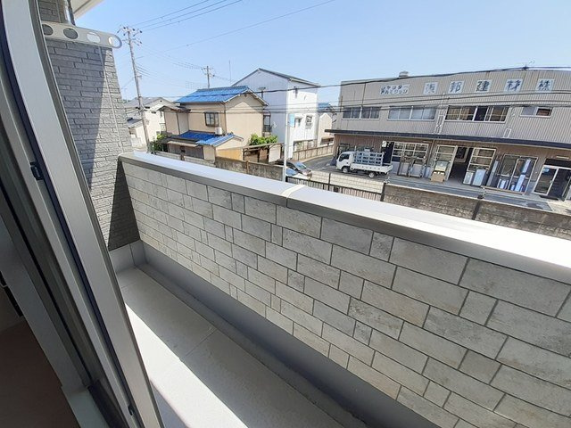 アネモスヒルズ姫路Ⅱのバルコニー