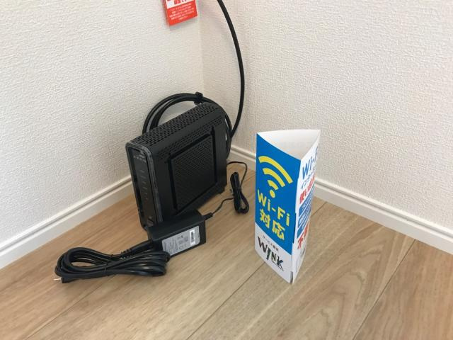 グロリアスの設備|入居即日からネット利用可（無料）