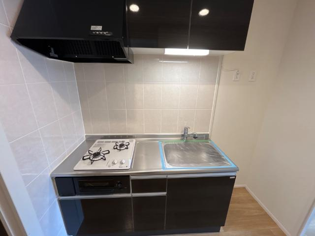 グロリアスのキッチン|２口ガスコンロのキッチン