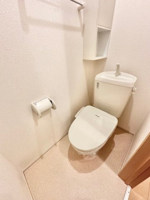 【トイレ】 | デスパシオ　ブリッサ | 清潔感のあるトイレです