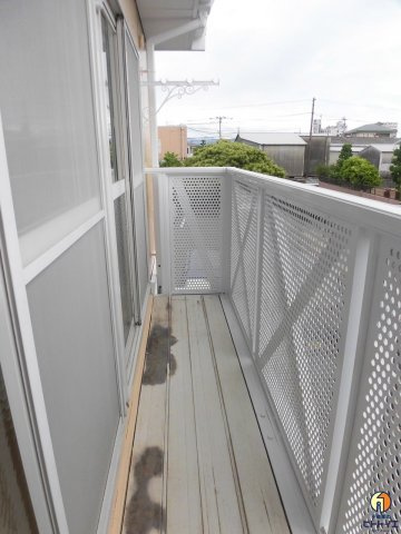 トーコクピア杉町のバルコニー|陽当たり良好なバルコニーです