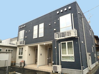 新発田市五十公野のアパートの画像