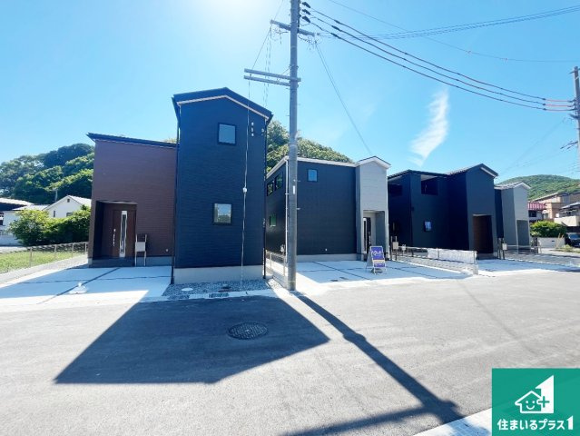 姫路市青山　第7期　新築一戸建ての外観|お客様に長く安心して住んでいだだける事にこだわった家づくり！住んでからのアフターサービスにもしっかりと取り組んでいます！