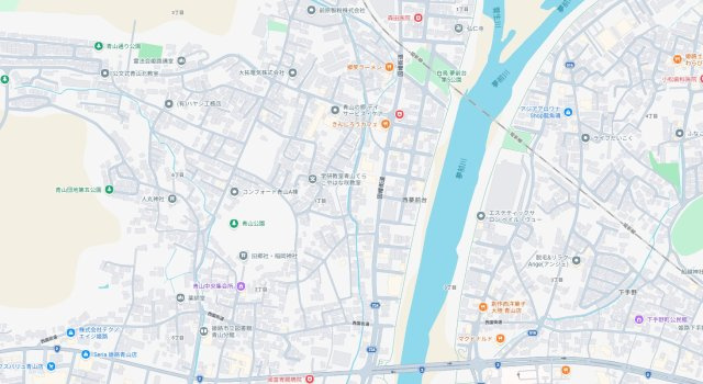 姫路市青山　第7期　新築一戸建ての地図