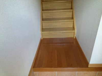 【玄関】 | ソレアードパルケＡ | シンプルで使いやすい玄関です