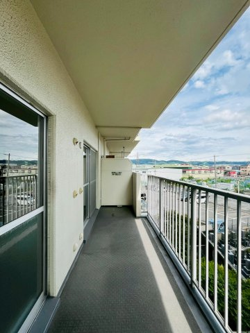 鶴見緑地レックスマンションのバルコニー