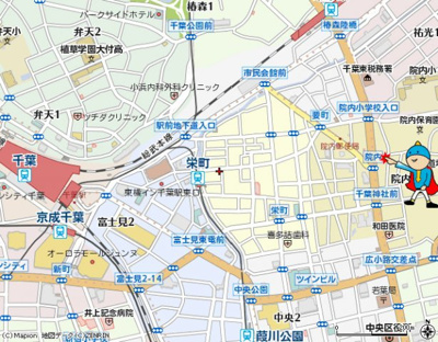 【地図】 | フェリークス院内 | 案　内　図