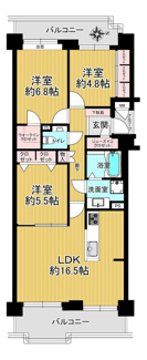 【間取り】 | パーク・ハイム宝ヶ池銀杏館