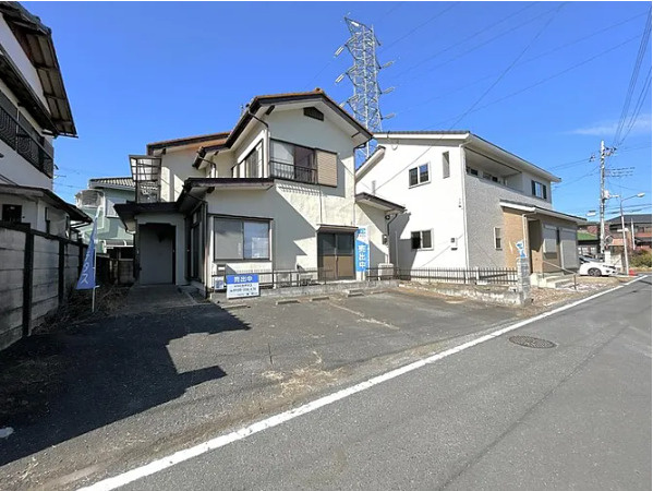 高崎市新町　中古1399の前面道路含む現地写真