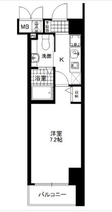 アロハ三宮の間取り